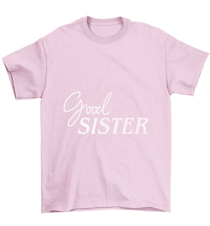 Good sister Children's light pink Tshirt 12-13 Years