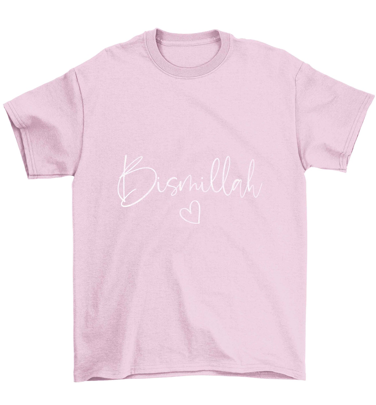 Bismillah Children's light pink Tshirt 12-13 Years