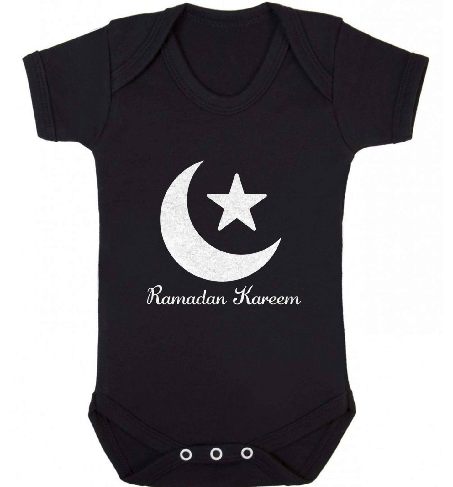 Ramadan kareem baby vest black 18-24 months