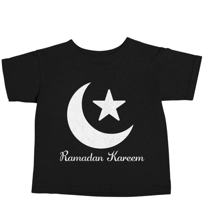 Ramadan kareem Black baby toddler Tshirt 2 years