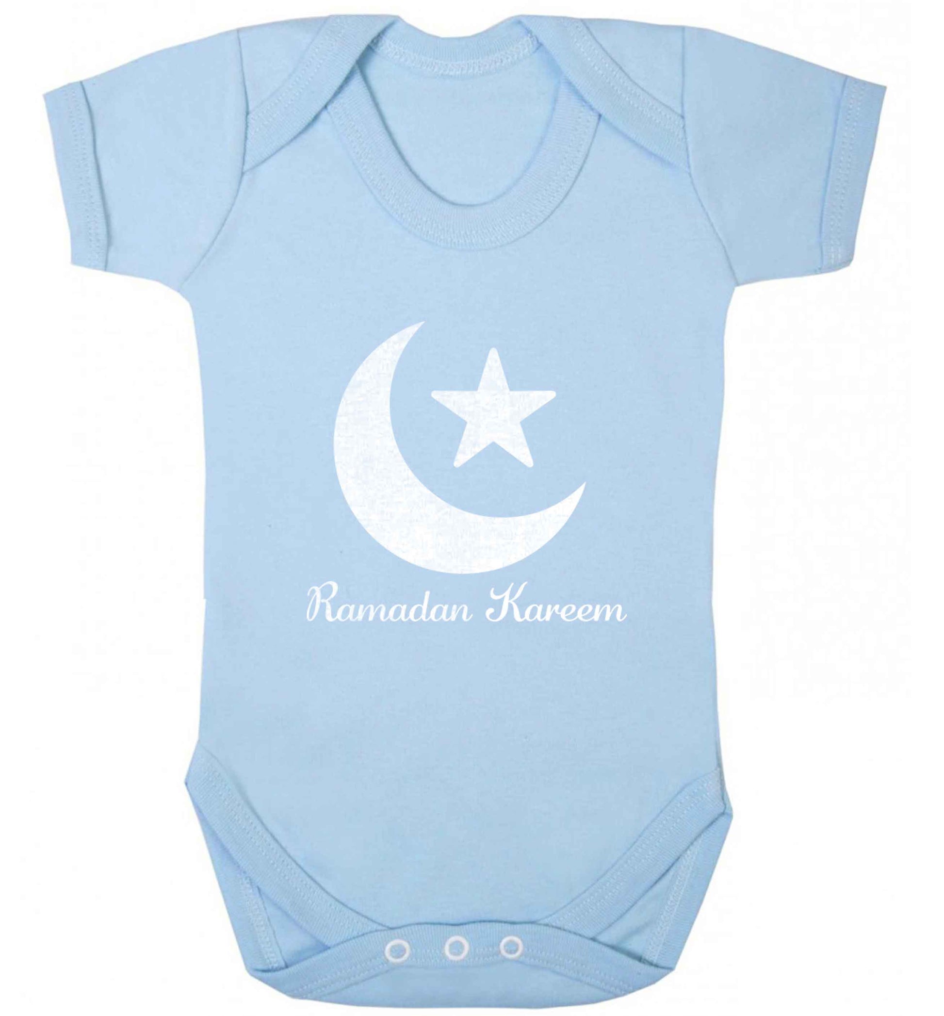 Ramadan kareem baby vest pale blue 18-24 months