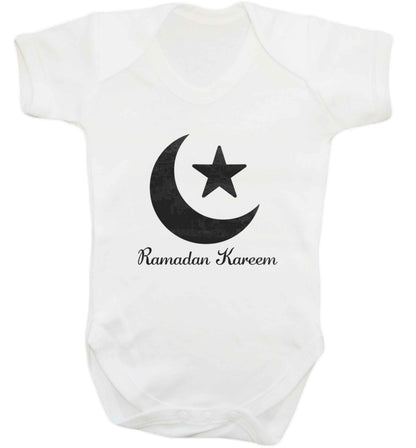 Ramadan kareem baby vest white 18-24 months