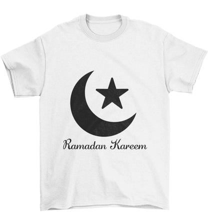 Ramadan kareem Children's white Tshirt 12-13 Years