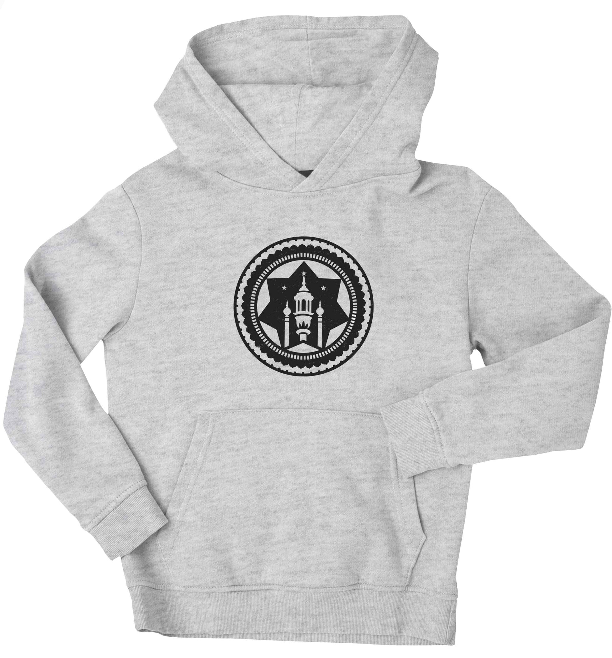 mosque children's grey hoodie 12-13 Years