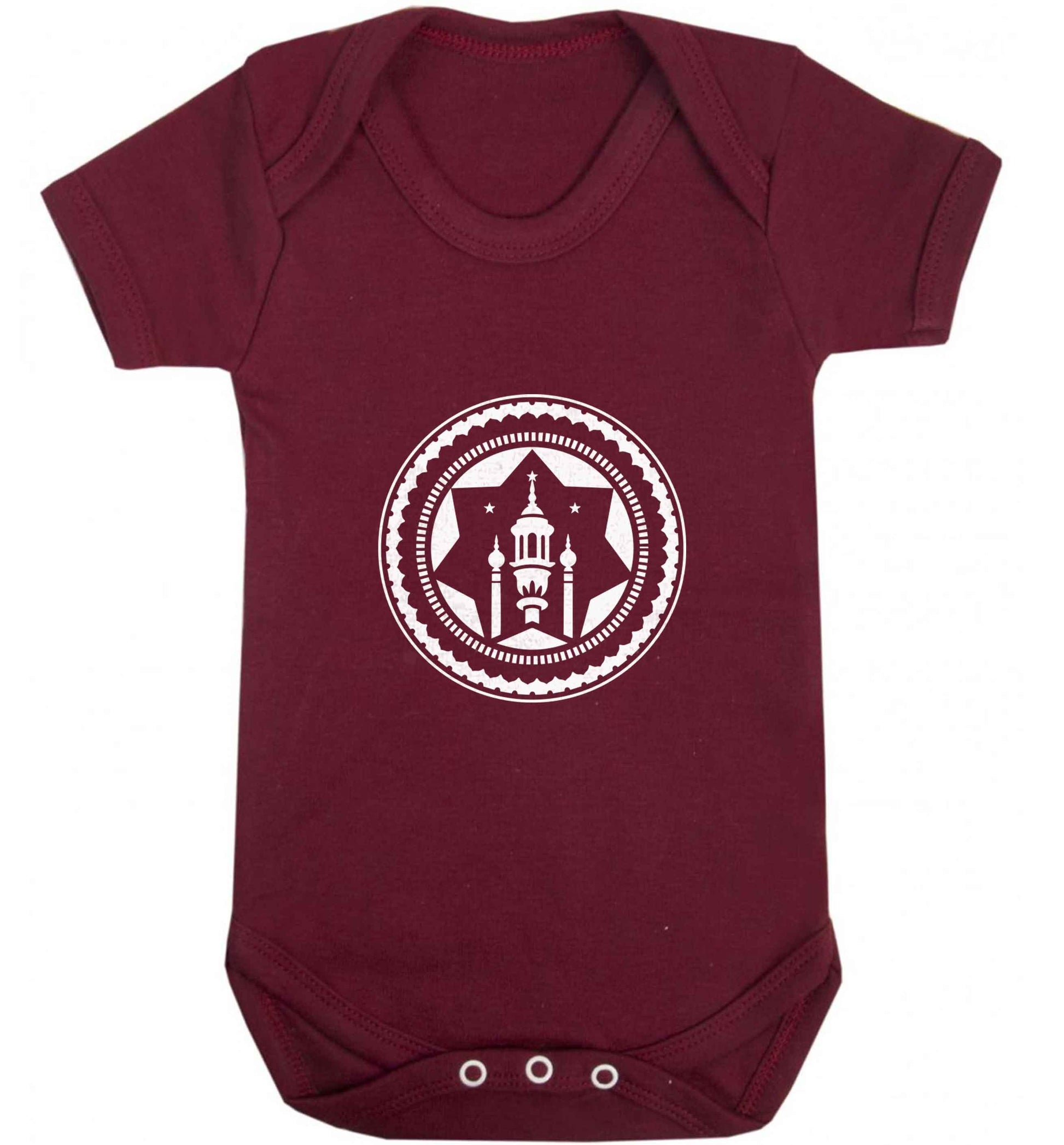 mosque baby vest maroon 18-24 months