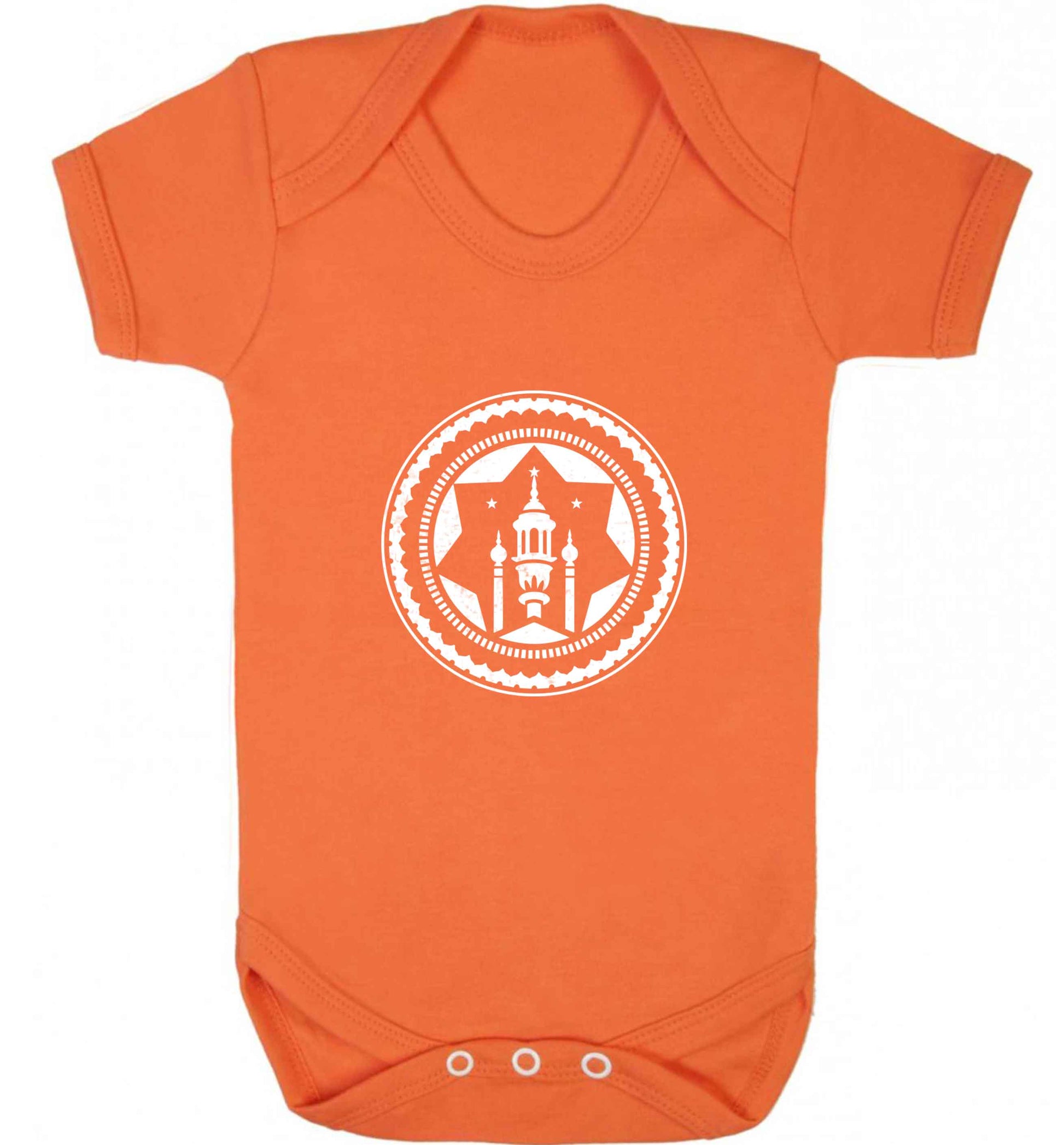 mosque baby vest orange 18-24 months