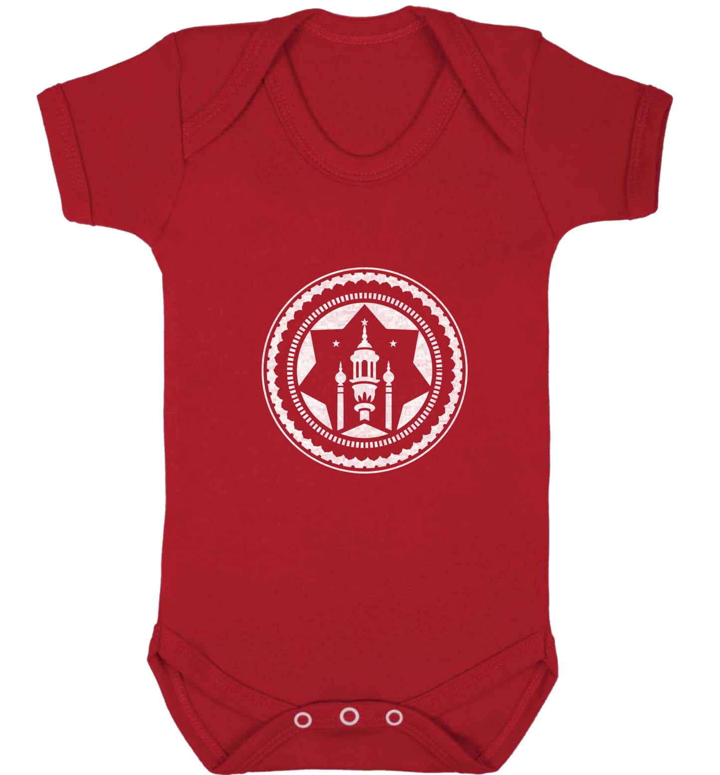 mosque baby vest red 18-24 months