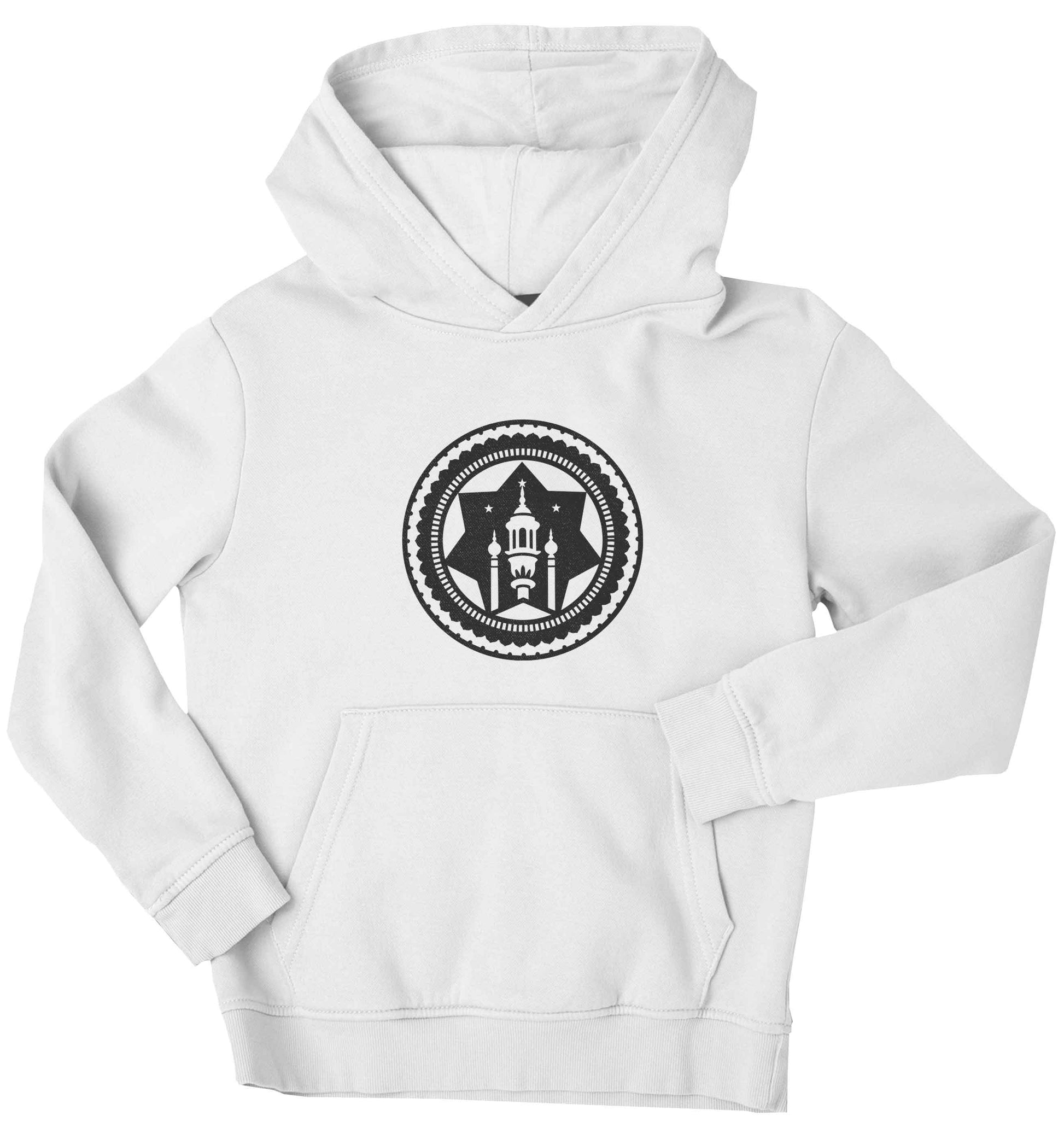 mosque children's white hoodie 12-13 Years