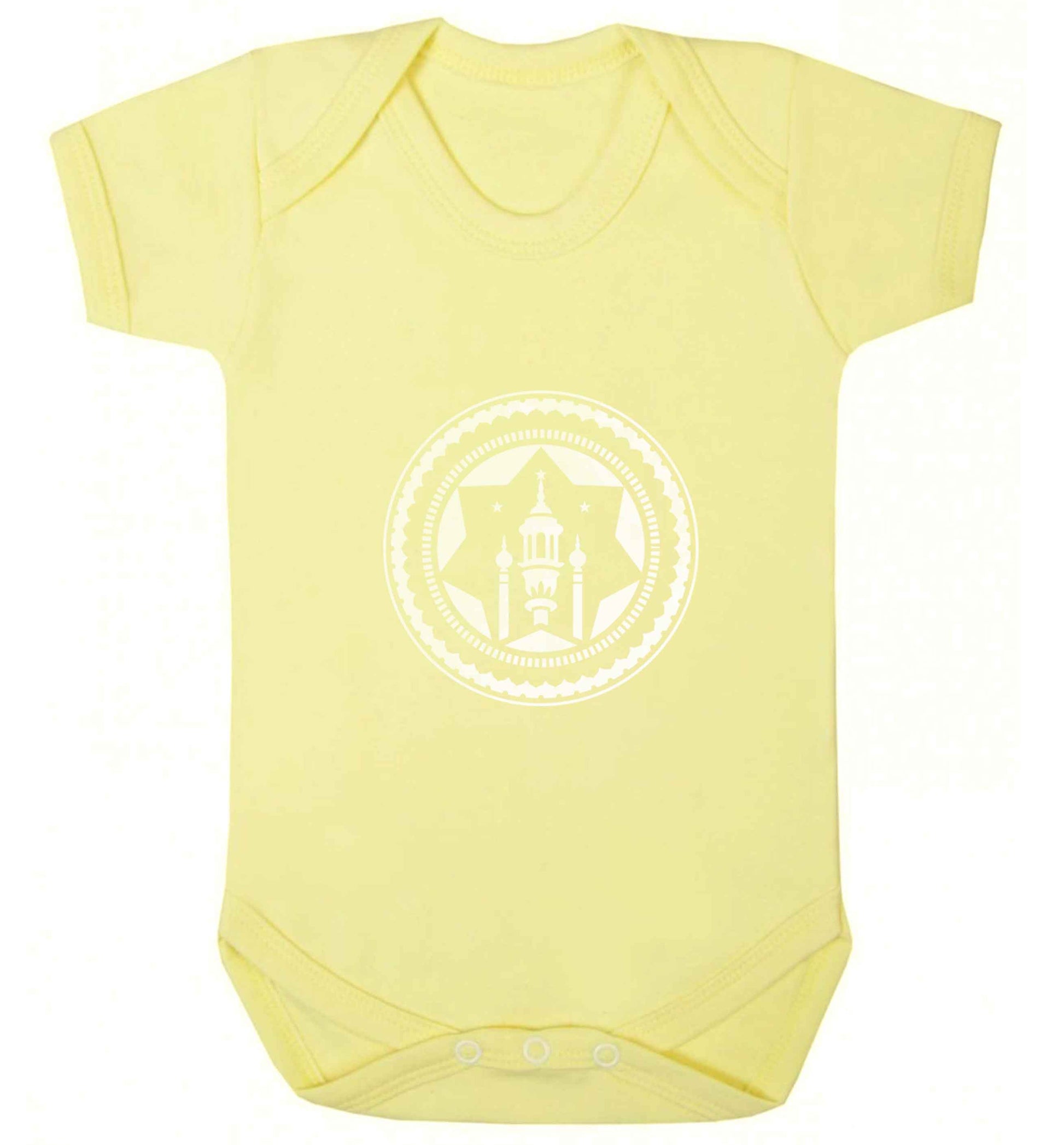 mosque baby vest pale yellow 18-24 months