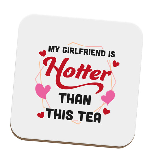 My girlfriend is hotter than this tea set of four coasters