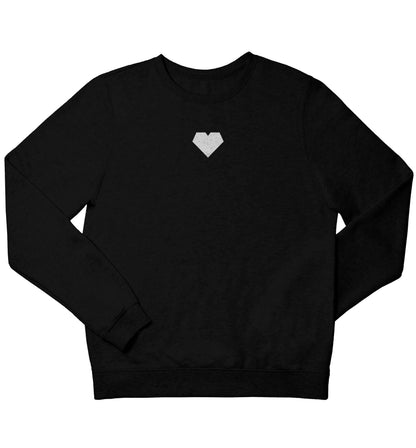 Tiny heart children's black sweater 12-13 Years