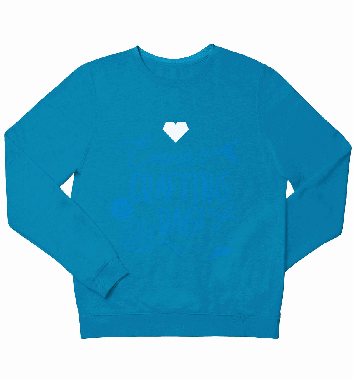 Tiny heart children's blue sweater 12-13 Years