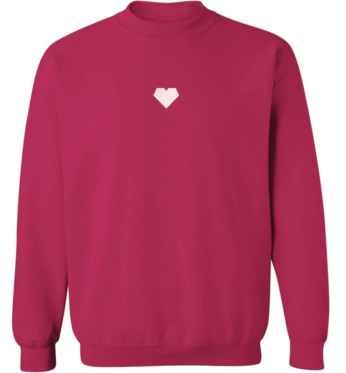 Tiny heart adult's unisex pink sweater 2XL
