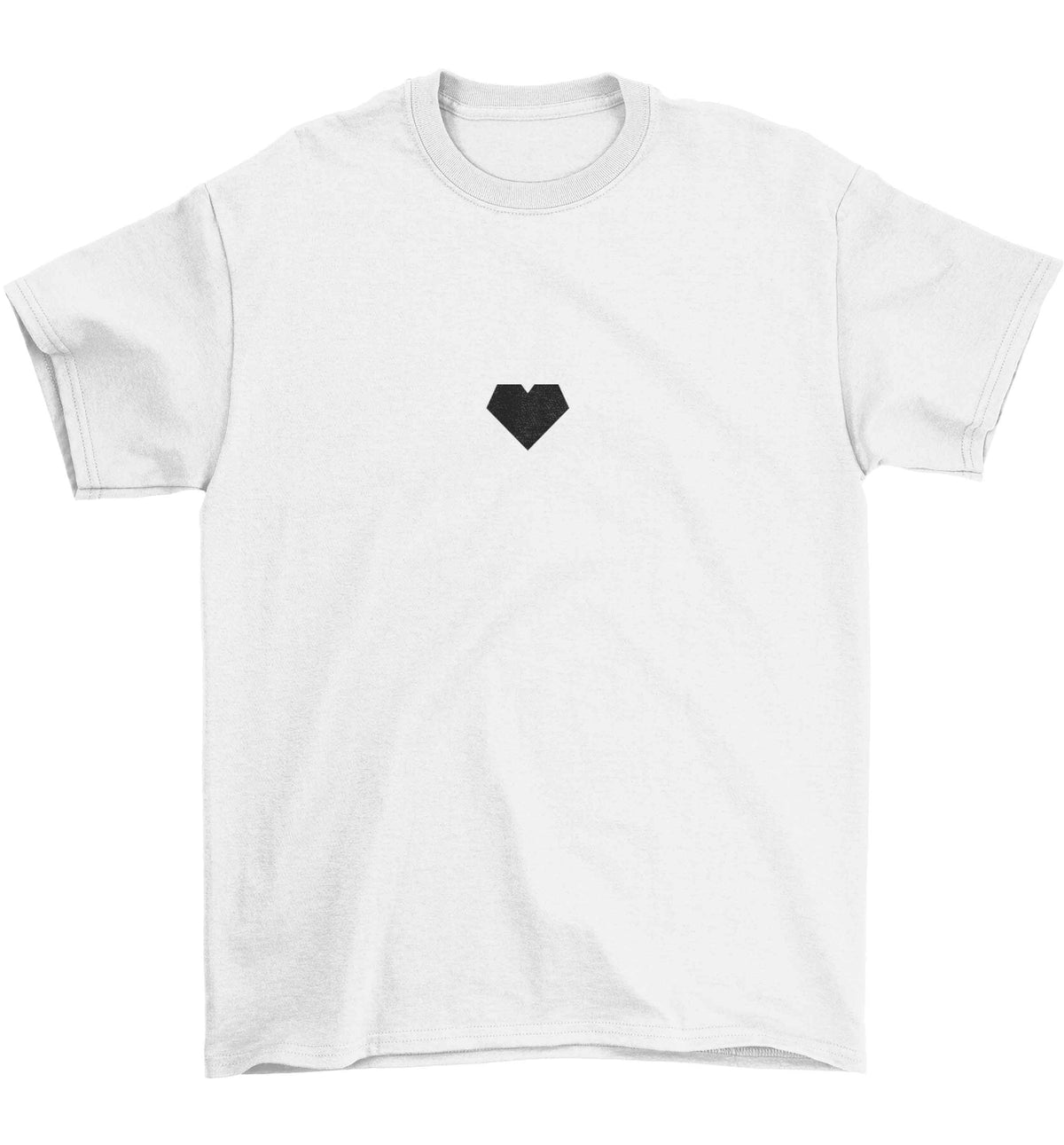 Tiny heart Children's white Tshirt 12-13 Years