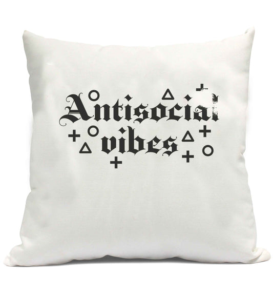 Antisocial vibes cushion cover and filling
