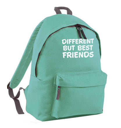 Different but best friends mint adults backpack