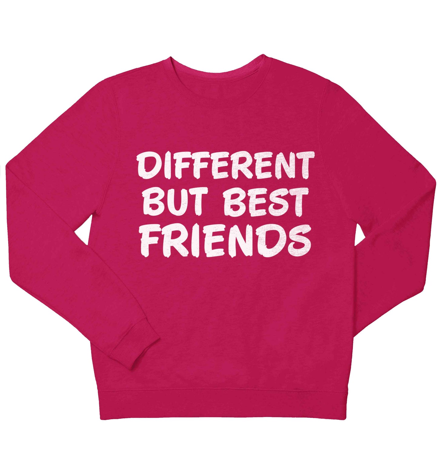 Different but best friends children's pink sweater 12-13 Years