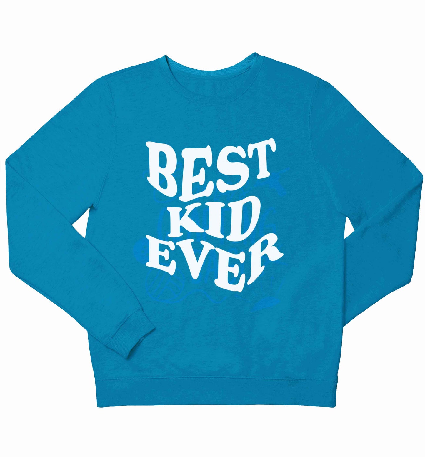 Best kid ever children's blue sweater 12-13 Years