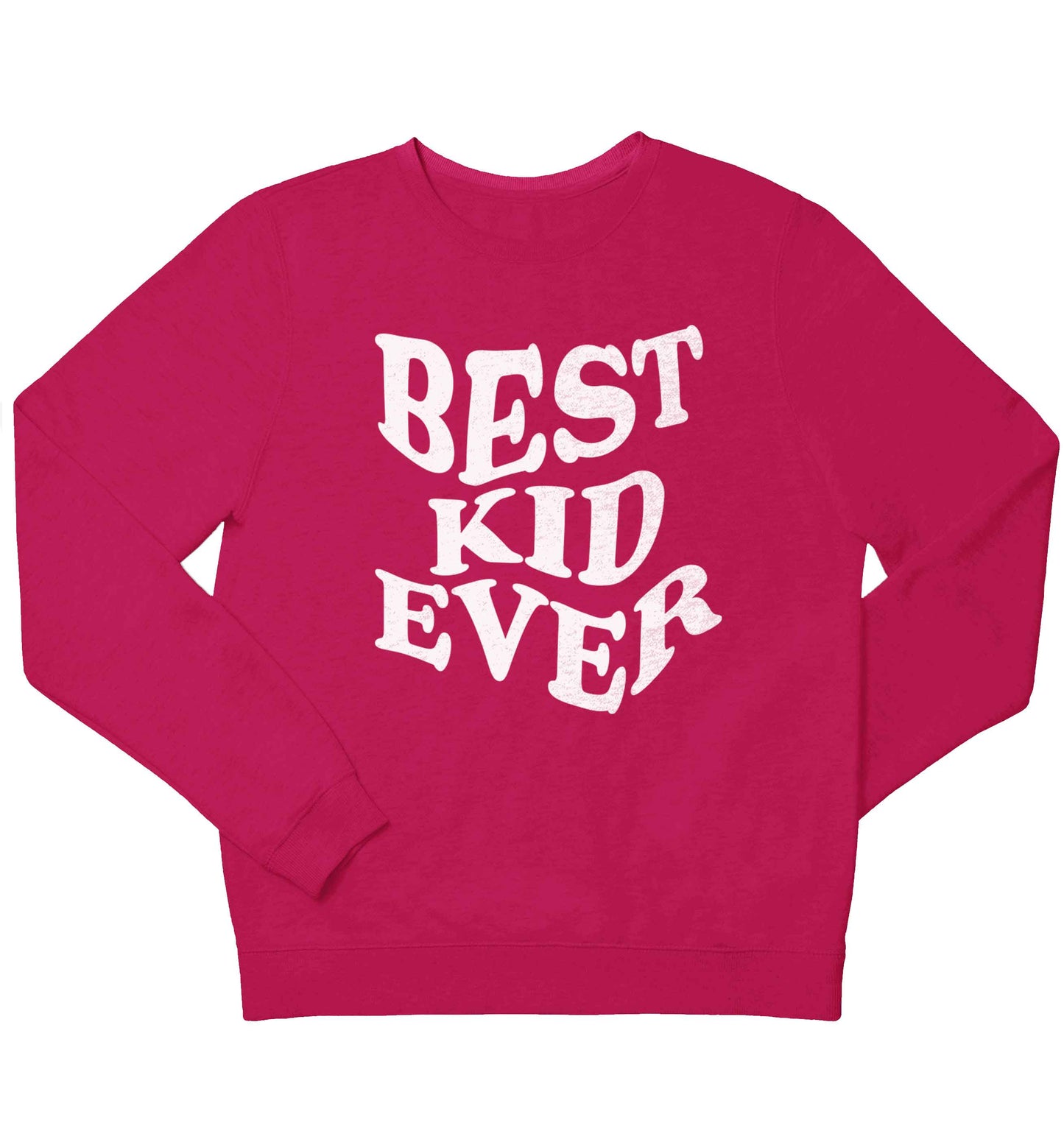 Best kid ever children's pink sweater 12-13 Years