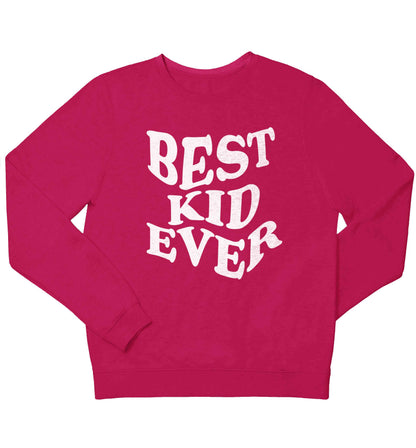 Best kid ever children's pink sweater 12-13 Years