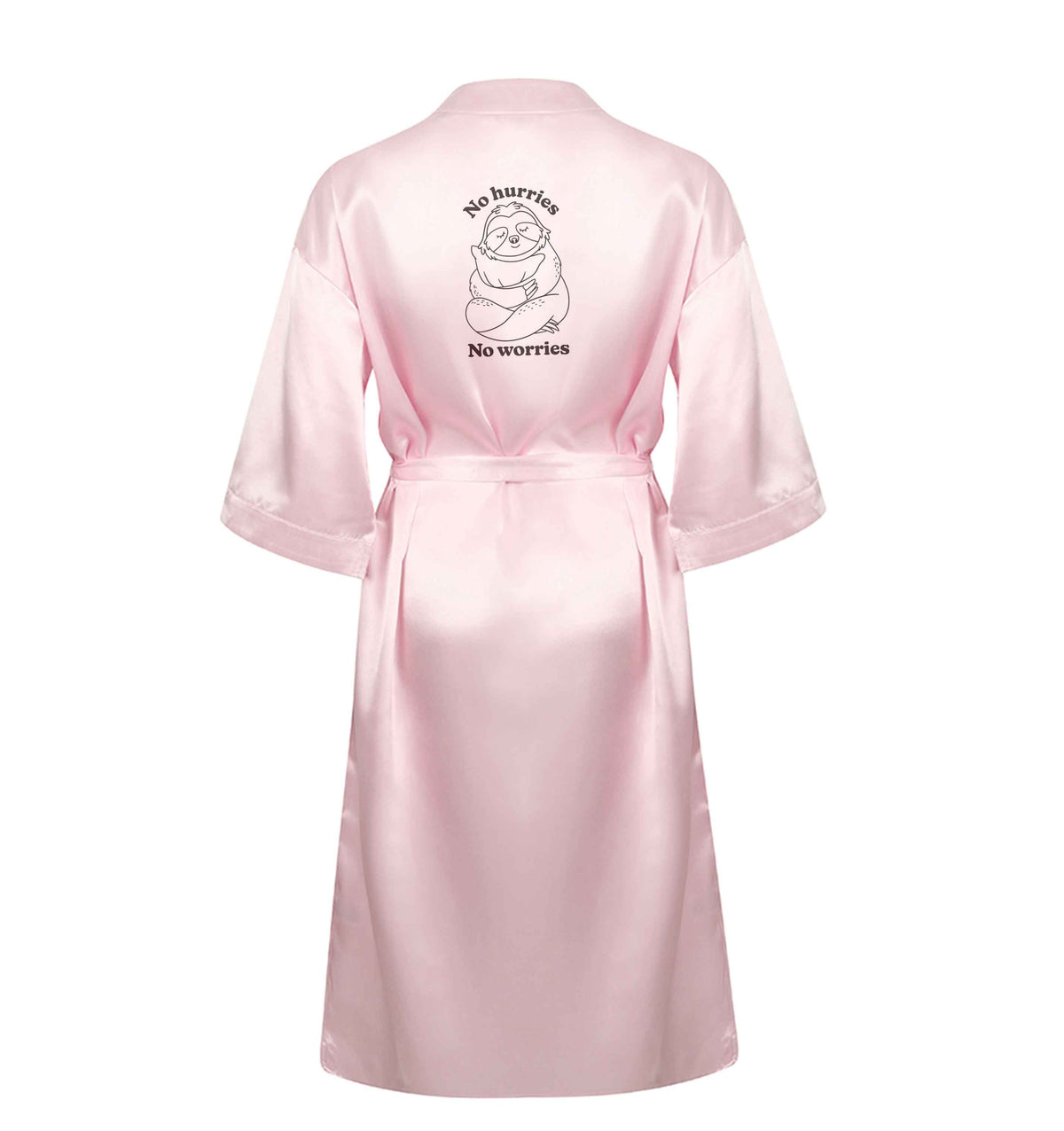 No hurries no worries XL/XXL pink ladies dressing gown size 16/18