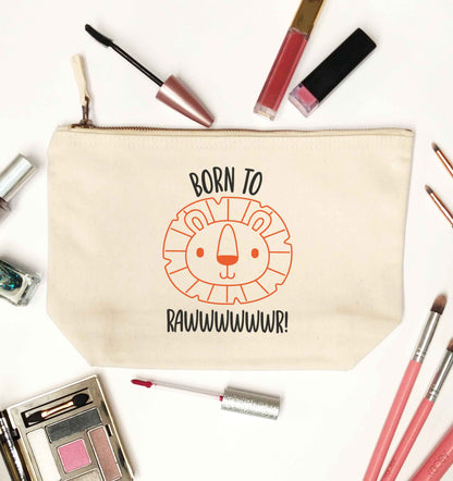 Born to rawr natural makeup bag