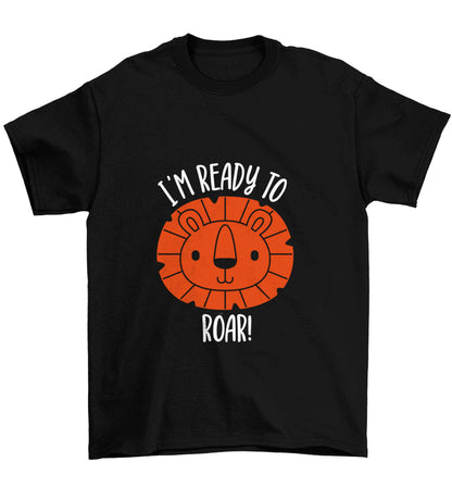 I'm ready to rawr Children's black Tshirt 12-13 Years