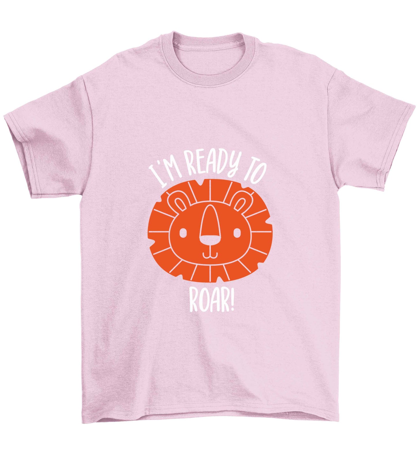 I'm ready to rawr Children's light pink Tshirt 12-13 Years