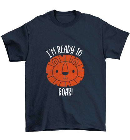 I'm ready to rawr Children's navy Tshirt 12-13 Years