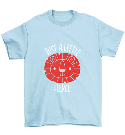 Just a little fierce Children's light blue Tshirt 12-13 Years
