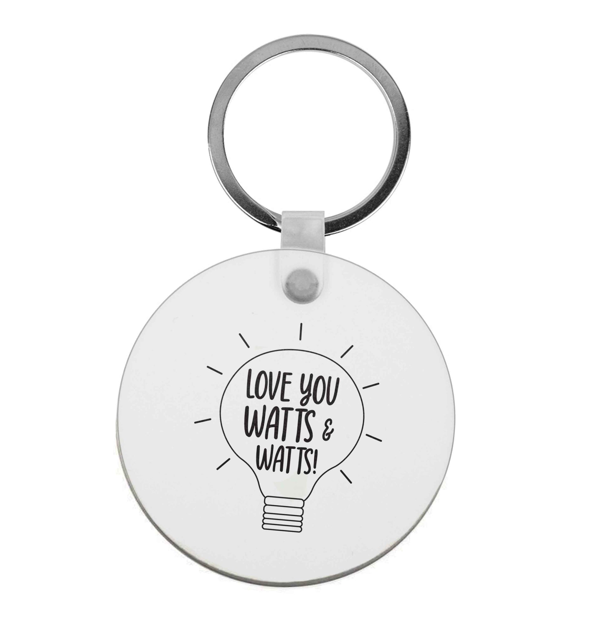 I love you watts and watts | Keyring