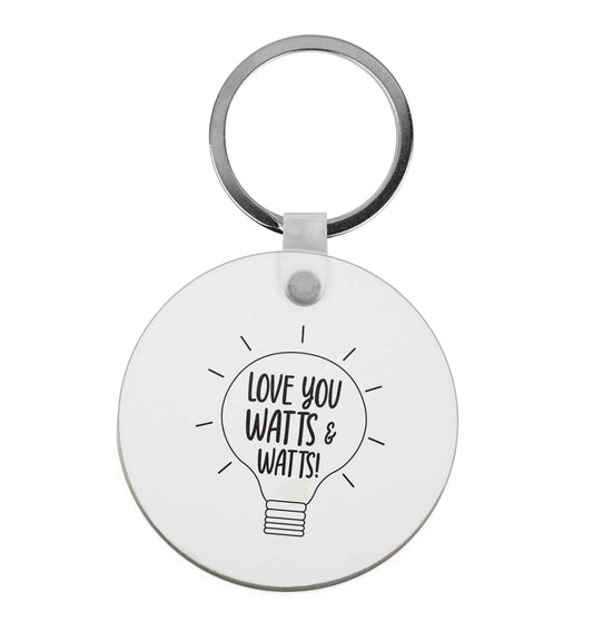 I love you watts and watts | Keyring