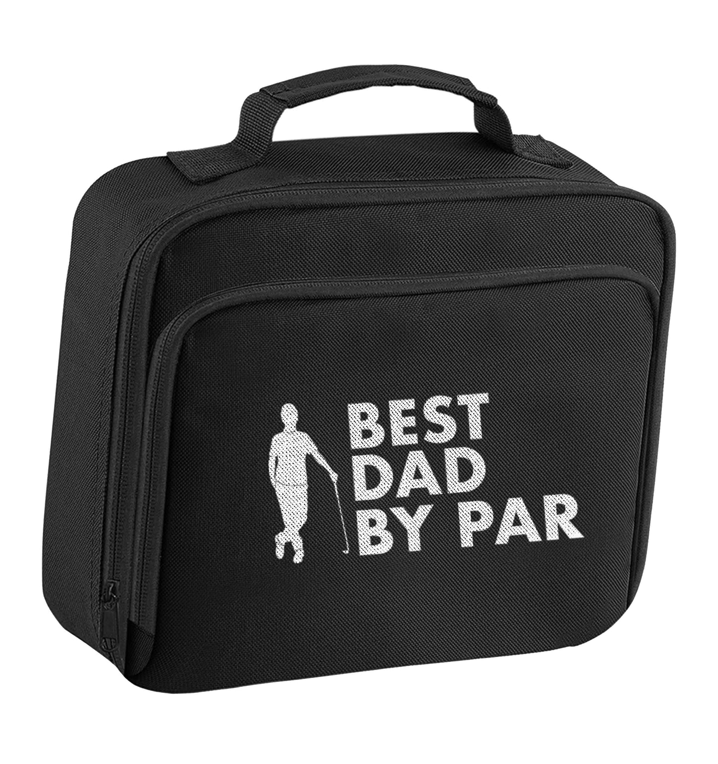 Best dad by par insulated black lunch bag cooler