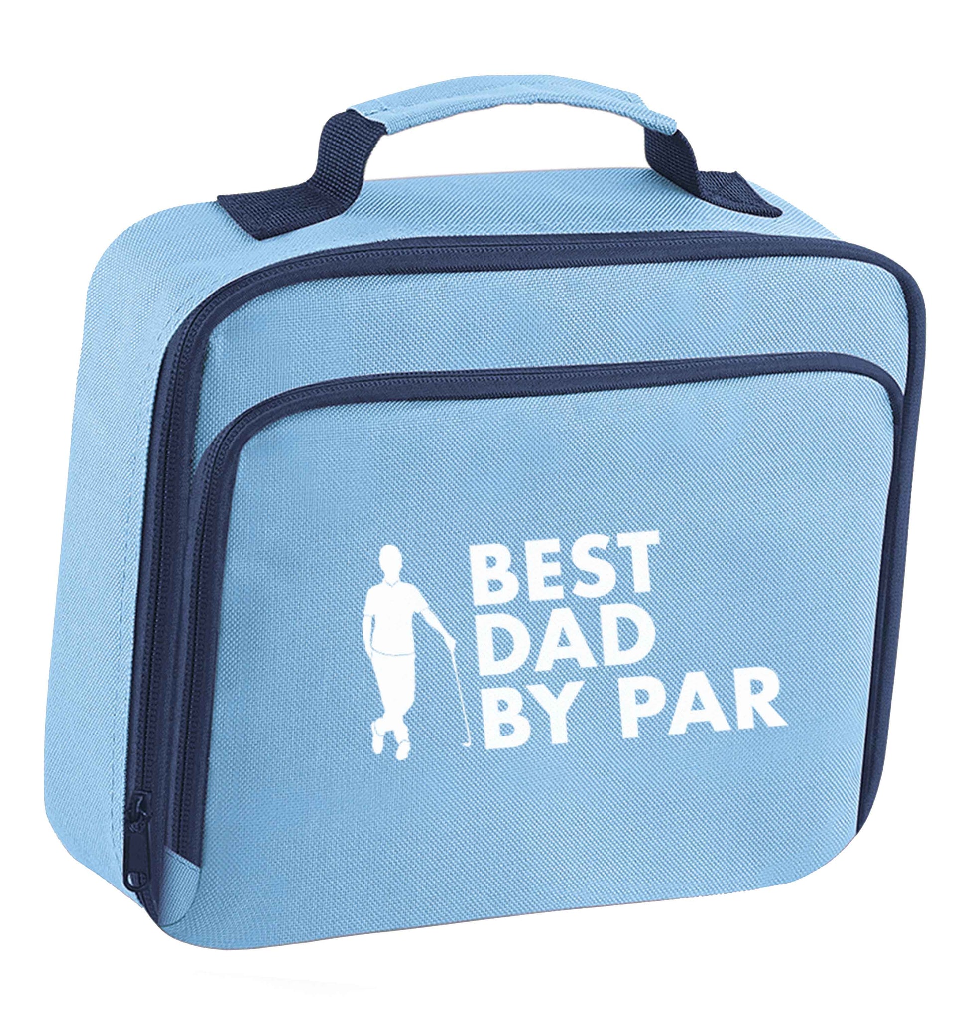 Best dad by par insulated blue lunch bag cooler