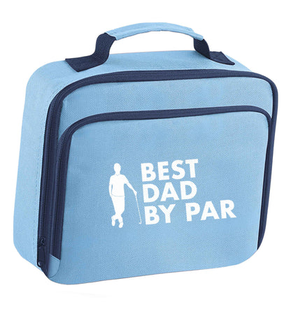 Best dad by par insulated blue lunch bag cooler