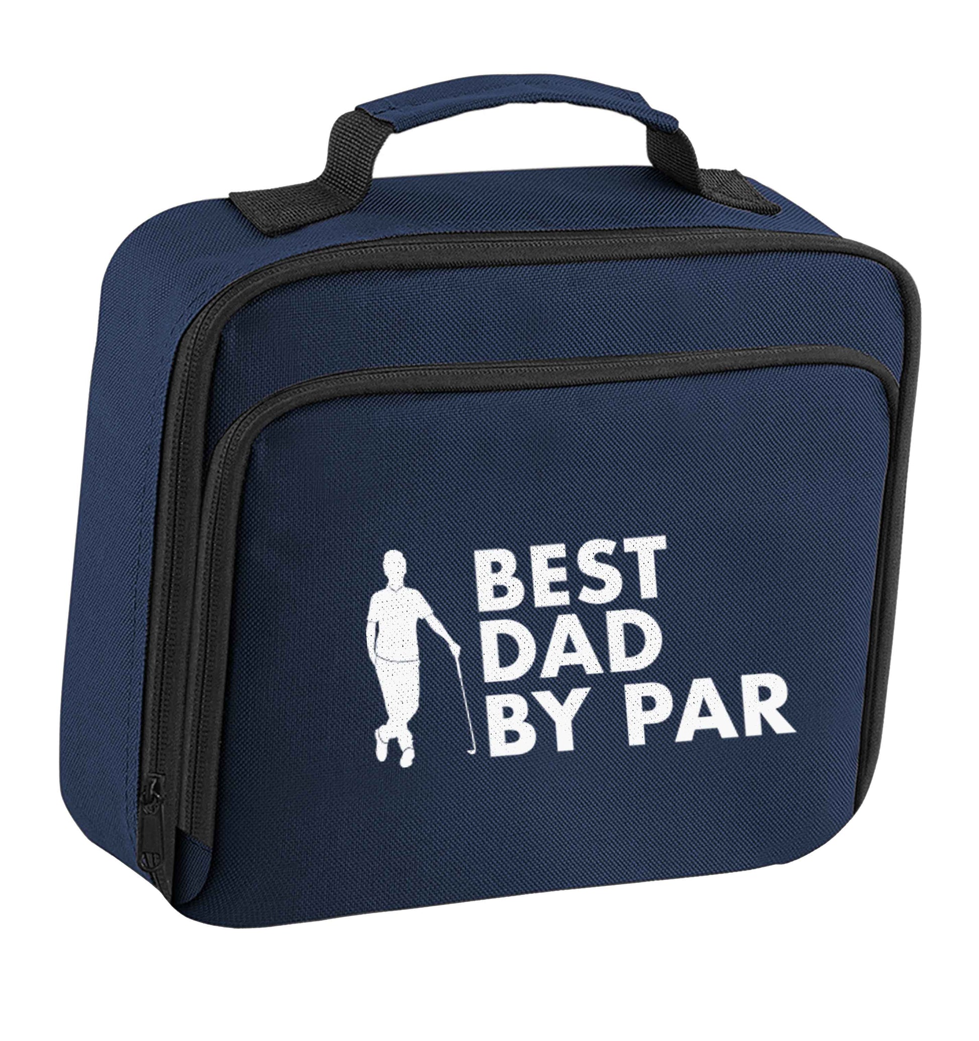Best dad by par insulated navy lunch bag cooler