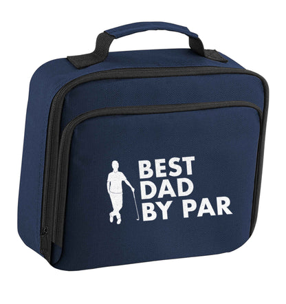 Best dad by par insulated navy lunch bag cooler