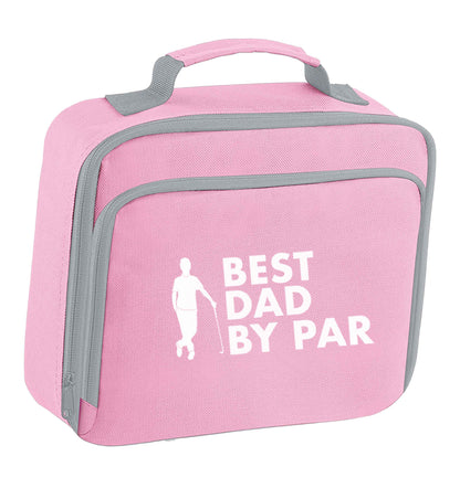 Best dad by par insulated pink lunch bag cooler