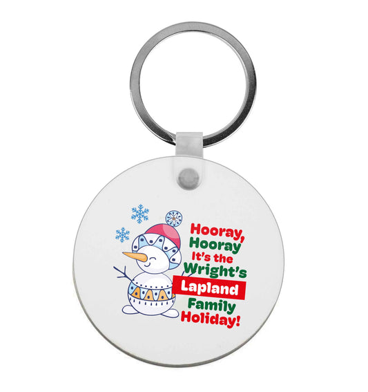 Hooray it's the personalised Lapland holiday! | Keyring