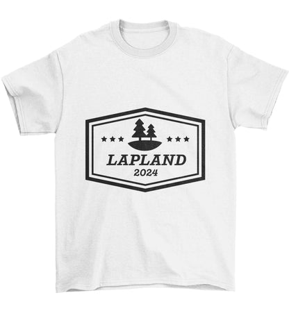 Custom date Lapland Children's white Tshirt 12-13 Years
