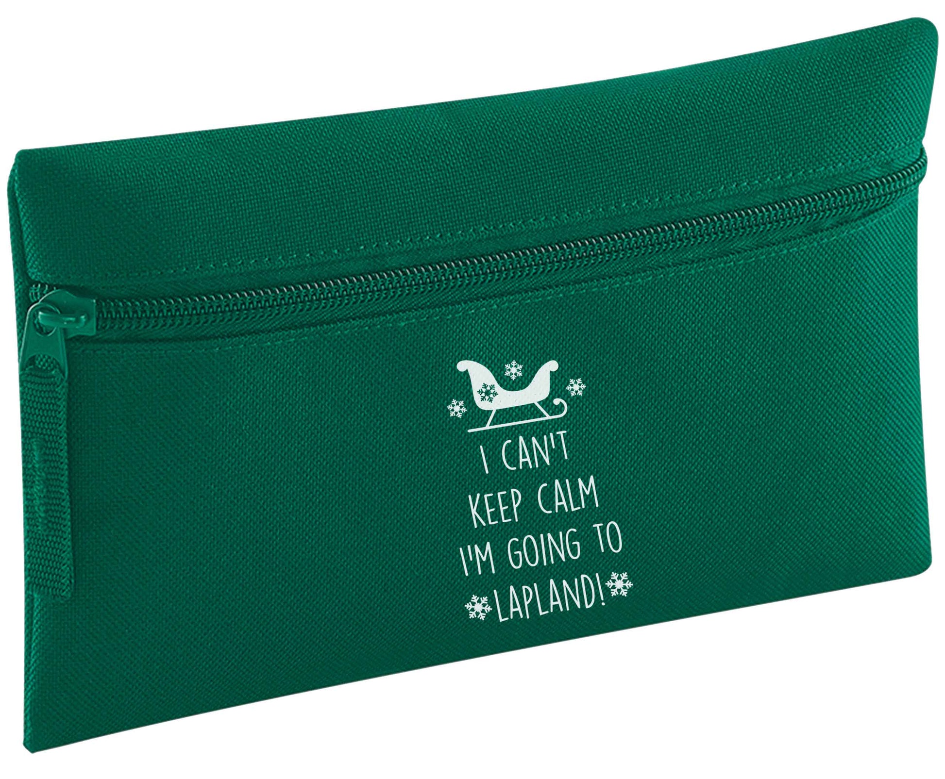 I can't keep calm I'm going to Lapland pencil case