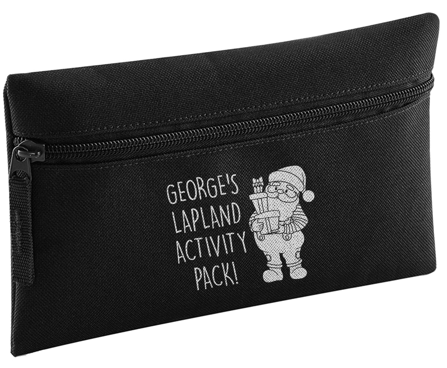 Custom Lapland activity pack pencil case