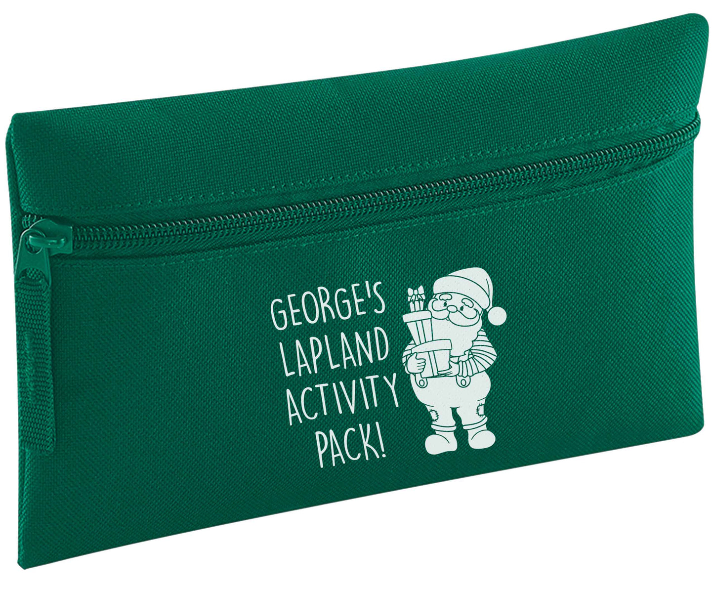 Custom Lapland activity pack pencil case