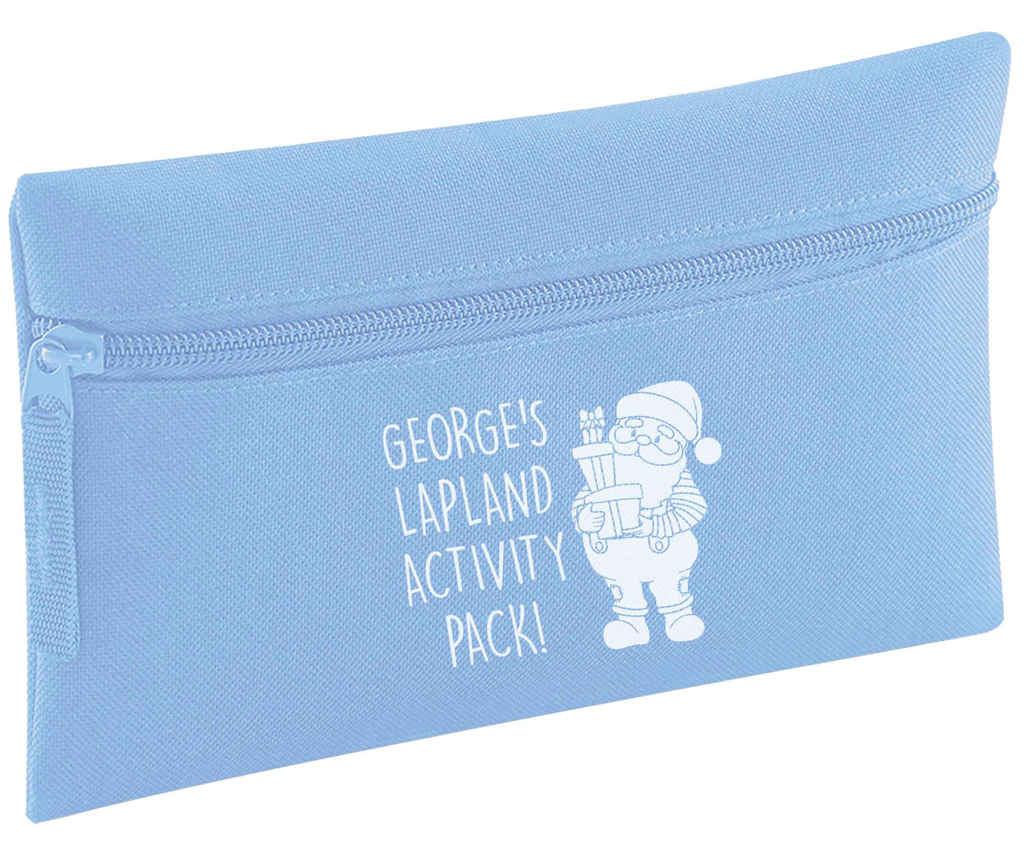 Custom Lapland activity pack pencil case