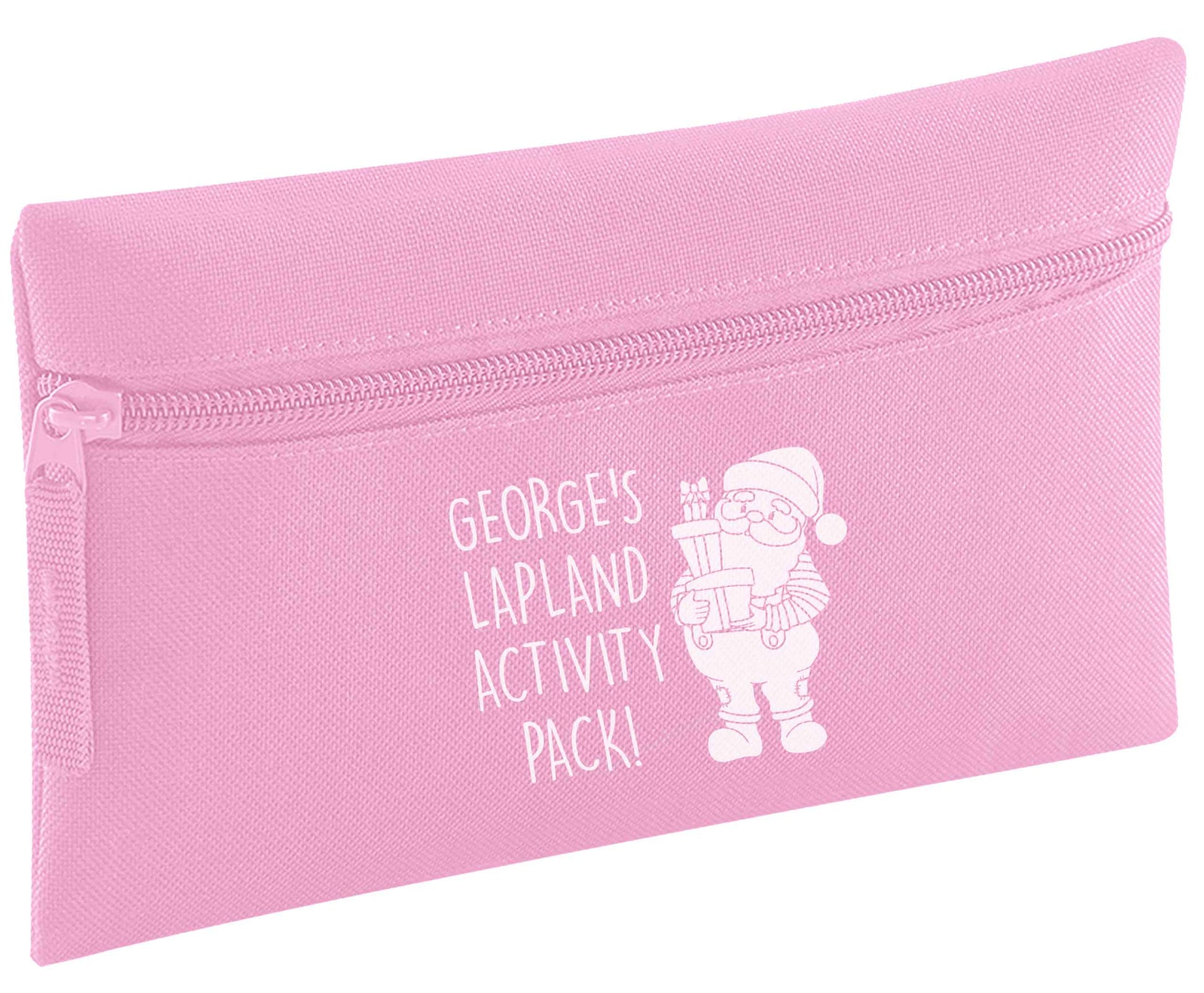 Custom Lapland activity pack pencil case