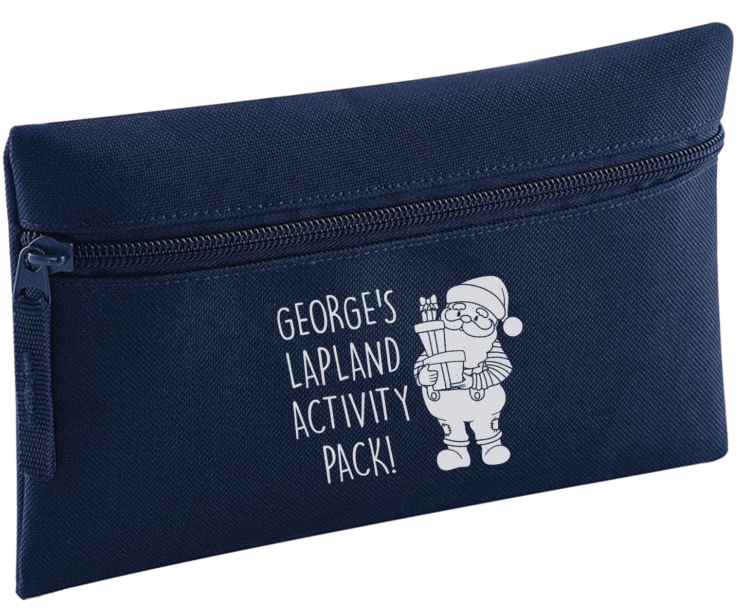 Custom Lapland activity pack pencil case