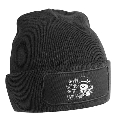 I'm going to Lapland beanie hat