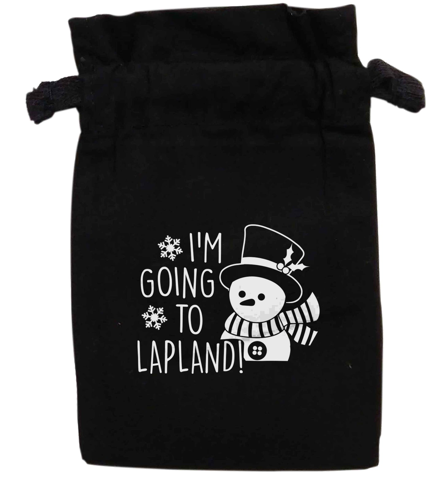 I'm going to Lapland | XS - L | Pouch / Drawstring bag / Sack | Organic Cotton | Bulk discounts available!