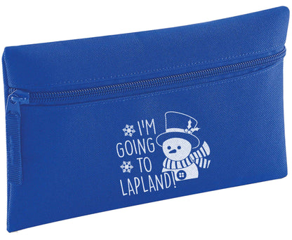 I'm going to Lapland pencil case