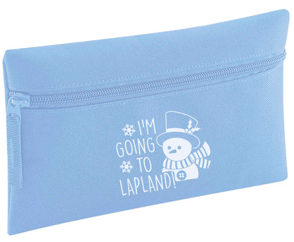 I'm going to Lapland pencil case